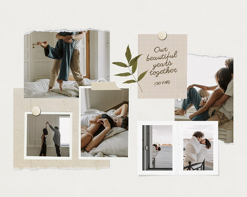 and customizable love collage templates, tan collage HD wallpaper