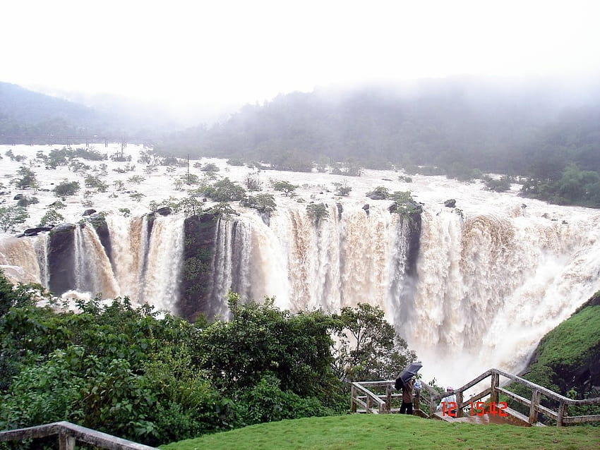 Waterfalls High quality Shimoga Karnataka India [1024x768] for your , Mobile & Tablet, shimoga falls HD wallpaper