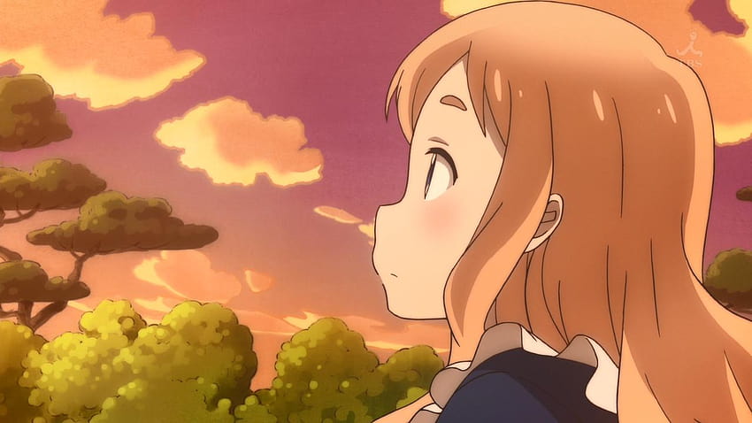 Orange Aesthetic Anime