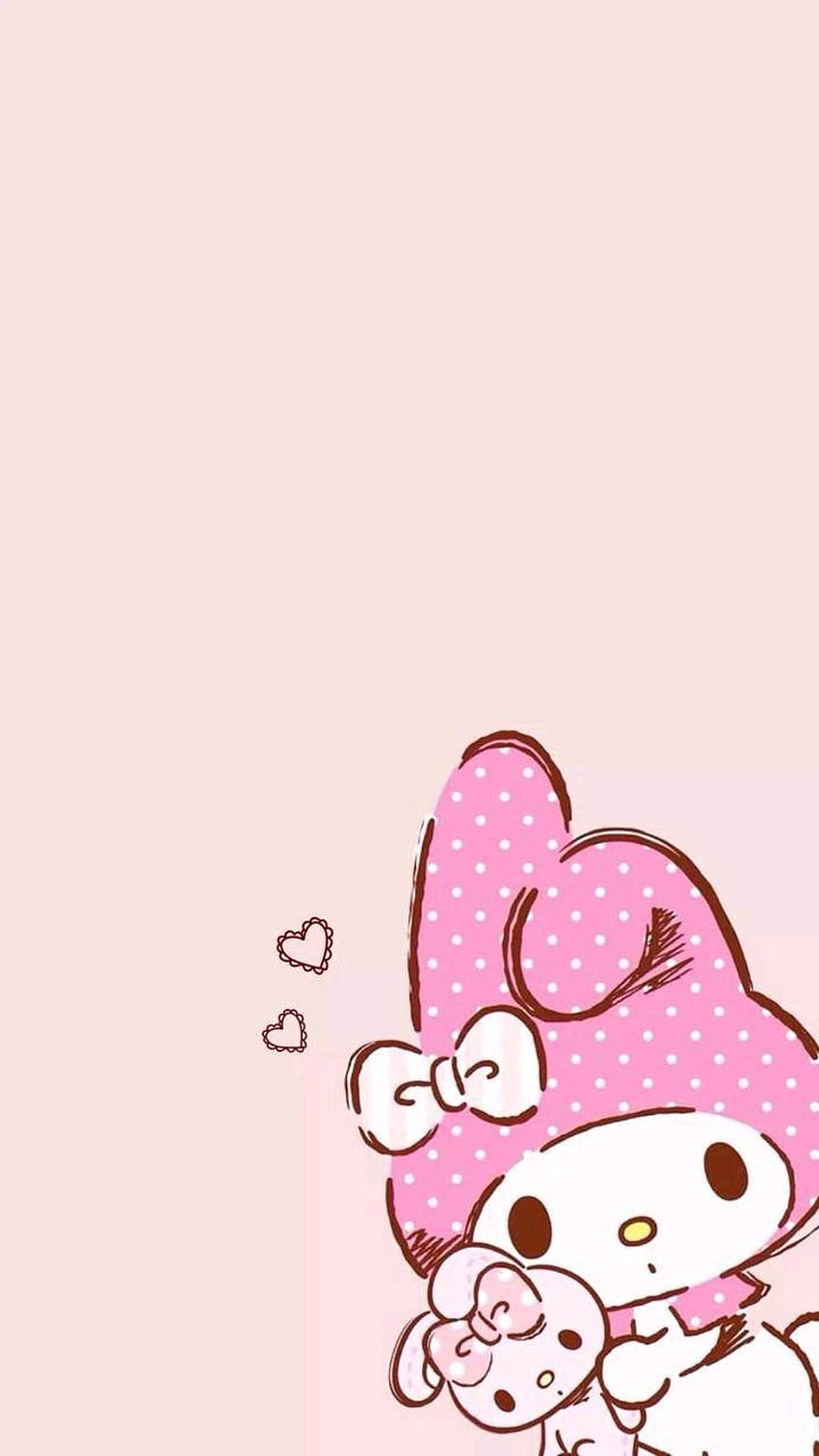 My Melody , Sanrio , Hello Kitty, my melody spring HD phone wallpaper