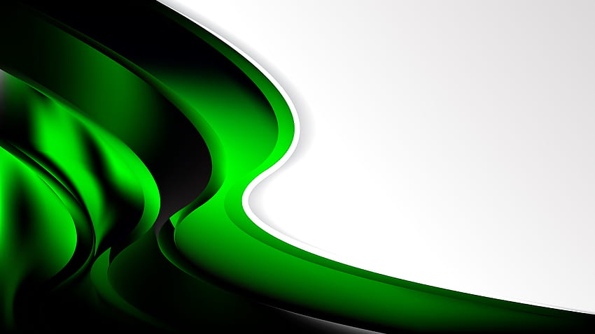 Cool Green Wave Business Backgrounds Vector Art, green vector HD wallpaper