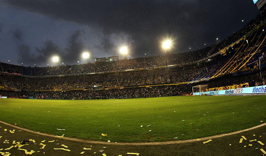 Boca Juniors la 12, bombonera HD-Hintergrundbild