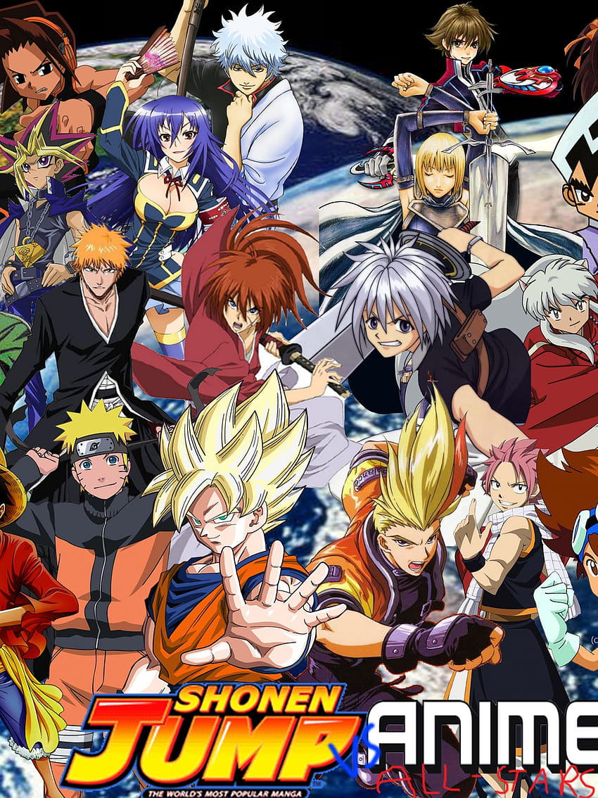 Shonen Jump vs Anime All Stars von, Anime Shounen Jump HD-Handy-Hintergrundbild
