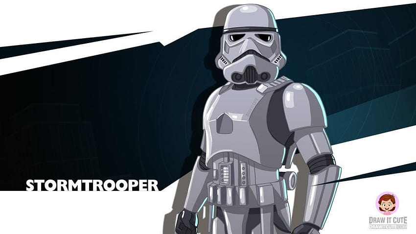 Cómo dibujar Stormtrooper, Stormtrooper imperial fortnite fondo de pantalla