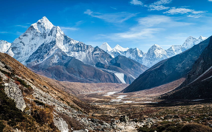 6 Himalayas, annapurna massif mountains HD wallpaper
