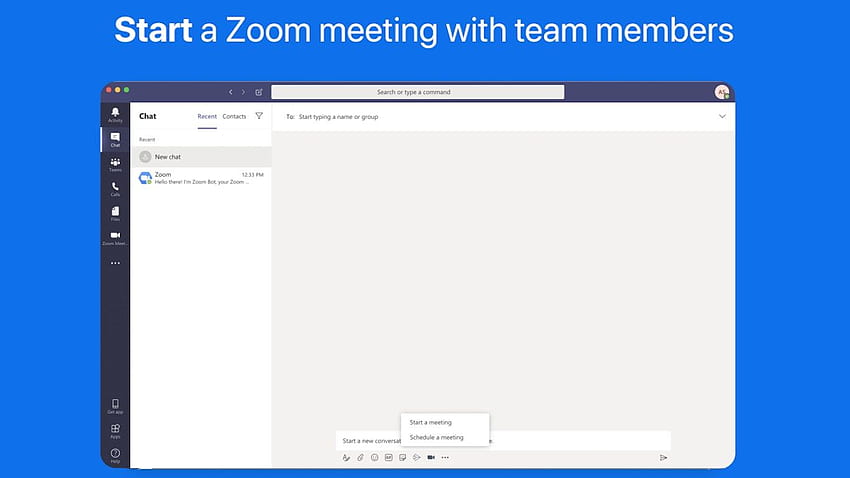 Zoom für Teams, Zoom-Videokommunikation HD-Hintergrundbild