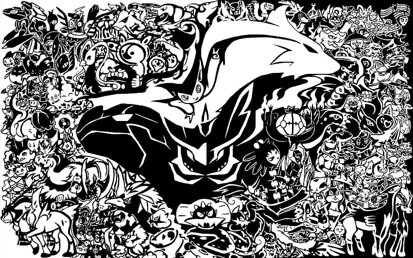 50 Pokemon Black and White HD Wallpapers and Backgrounds