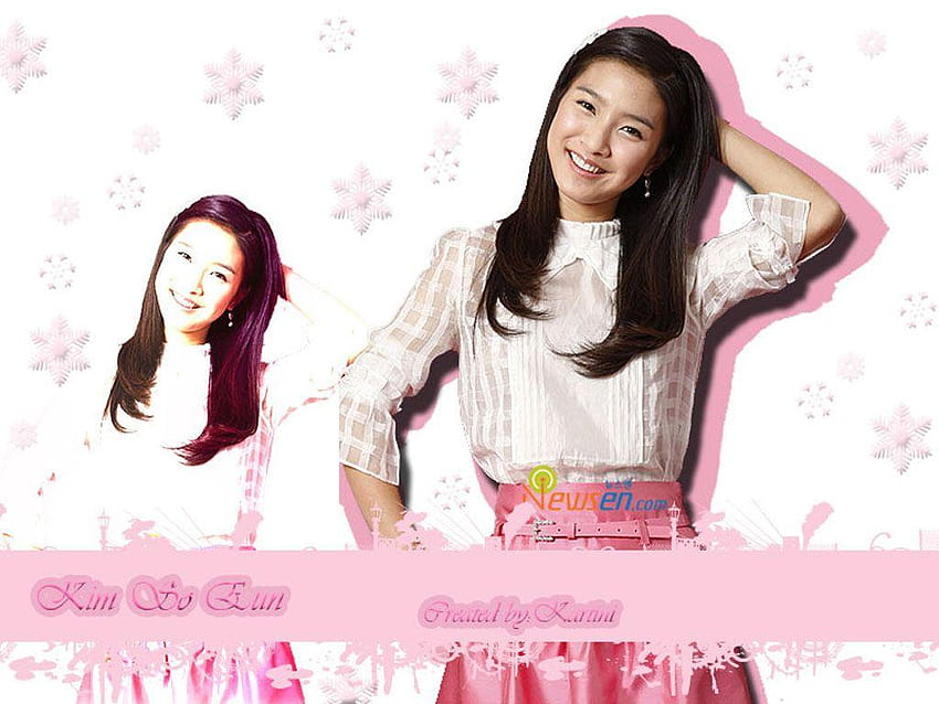 Kim So Eun Pink Mode by Kartini HD wallpaper