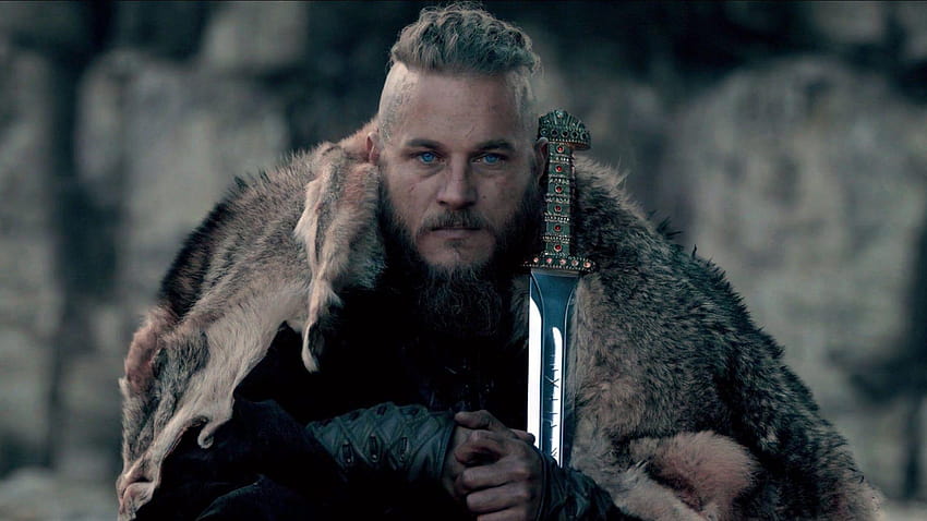 1 Travis Fimmel como Ragnar Lothbrok para papel de parede HD