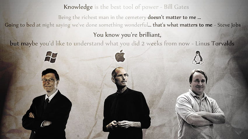 Tore, Jobs & Torvalds, Linus Torvalds HD-Hintergrundbild