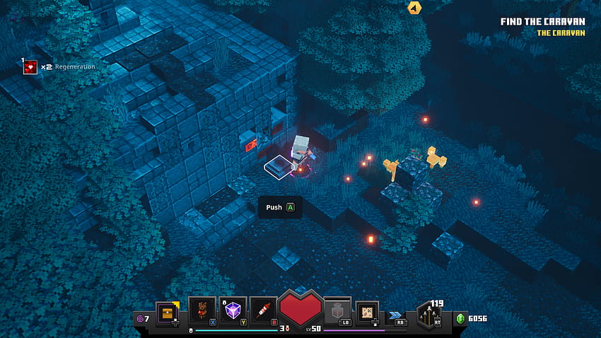 Guia Minecraft Dungeons: todos os níveis secretos e como acessar, cripta assustadora papel de parede HD