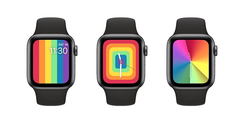 Vous recherchez la nouvelle couleur Rainbow sur votre Apple Watch ? watchOS 6.2.5 l'a peut-être perdu Fond d'écran HD