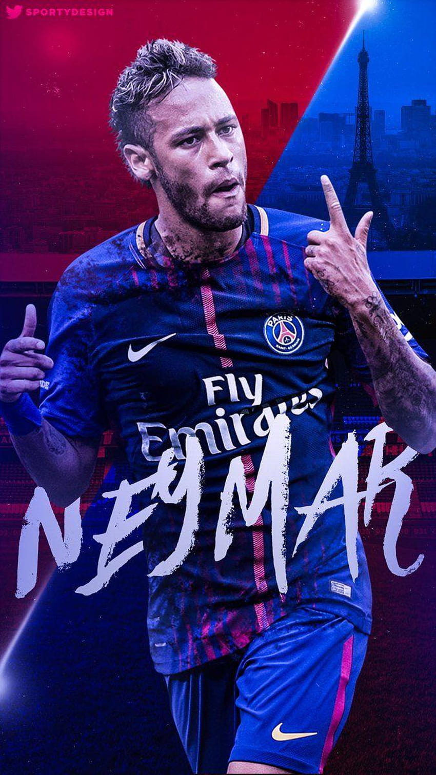 SPΘRTY DESIGN on Twitter:, neymar in psg HD phone wallpaper | Pxfuel