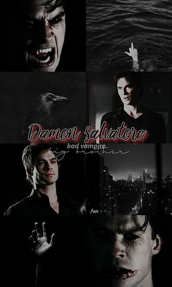 Vampire diaries damon salvatore hi-res stock photography and images - Alamy