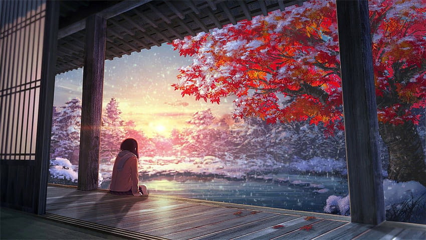 Pin oleh WetVibes di Anime Arts,Lofi Music and More:), lofi autumn HD wallpaper