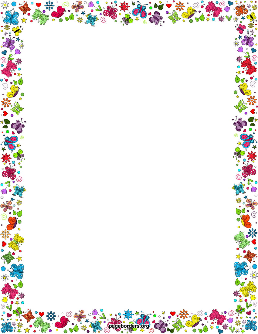 Spring Borders, Spring Borders png , ClipArts on Clipart Library, spring page border HD phone wallpaper