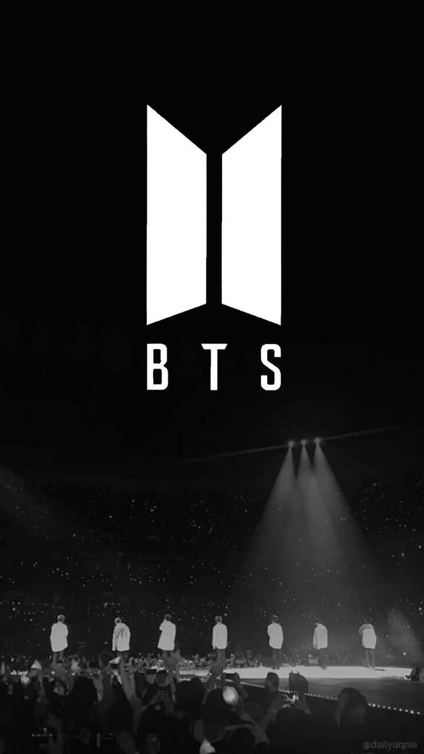 BTS Logo by WalterWill, bts dark HD phone wallpaper | Pxfuel