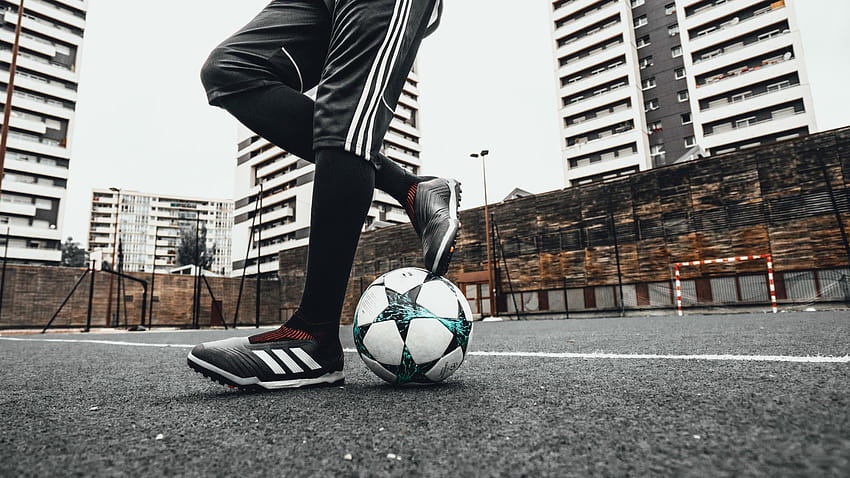 adidas predator soccer shoes / football, street football HD wallpaper
