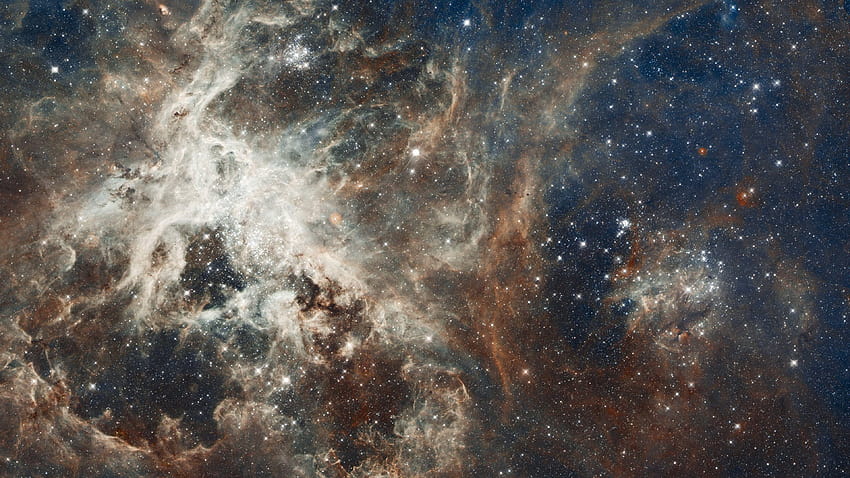 Tarantula Nebula Taken By The NASA Hubble Space Telescope Ultra HD wallpaper