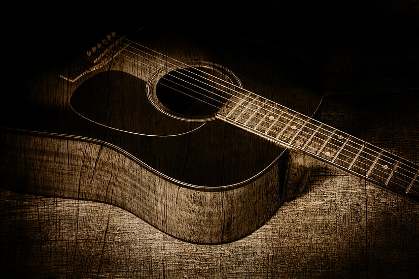 Guitar, bluegrass HD wallpaper