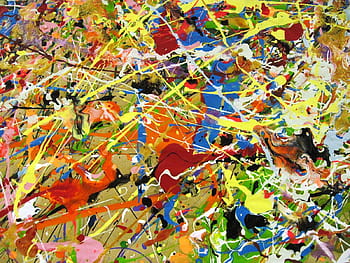 ▷ My Kid Just Ruined My Basquiat (Jackson Pollock version) by Ziegler T,  2022 | Painting | Artsper