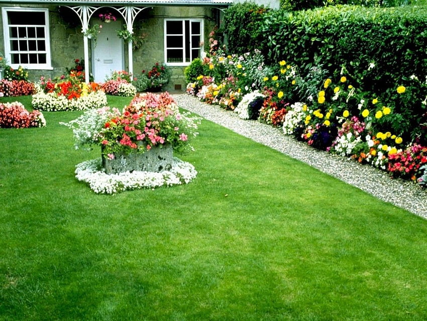 35 Spring Gardening Ideas for Frontyard, garden neighbors HD wallpaper