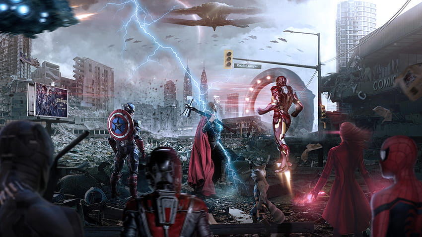 Avengers Endgame Assemble 2019, avengers assemble HD wallpaper
