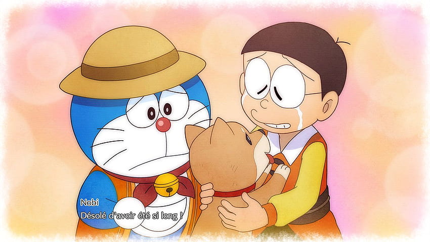 Doraemon And Nobita Friends, cute nobita HD wallpaper