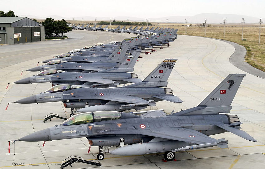 Savaş uçağı, F, türk hava kuvvetleri HD duvar kağıdı