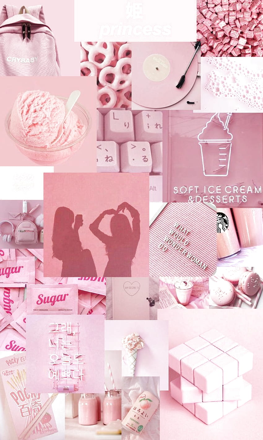 iphone for girls hintergrundbildiphone tapete Pink Aesthetic, pink soft girl HD phone wallpaper
