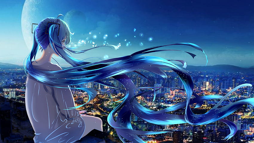 Anime girl , Alone, Fantasy, Fantasy, anime logo HD wallpaper | Pxfuel