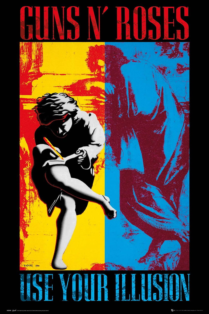 Guns N Roses, gunakan ilusimu i wallpaper ponsel HD