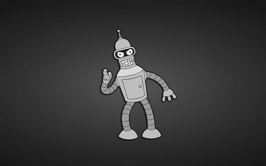 Futurama Bender , Backgrounds, bender futurama HD wallpaper