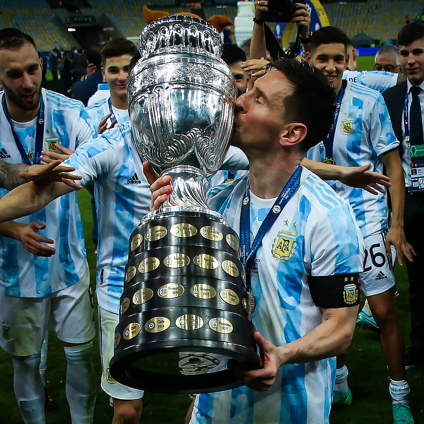 Шампиони на Аржентина Копа Америка 2021, шампиони на Аржентина Копа Америка 2021 HD тапет за телефон