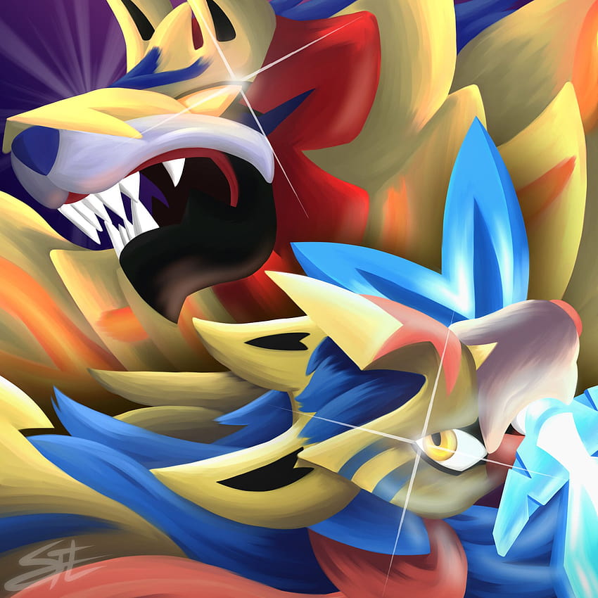 Pokemon Sword And Shield Zacian And Zamazenta HD phone wallpaper | Pxfuel