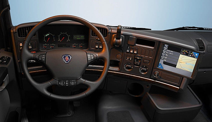 Auto, Scania, Lkw, Cockpit, Lenkrad, Automobil HD-Hintergrundbild