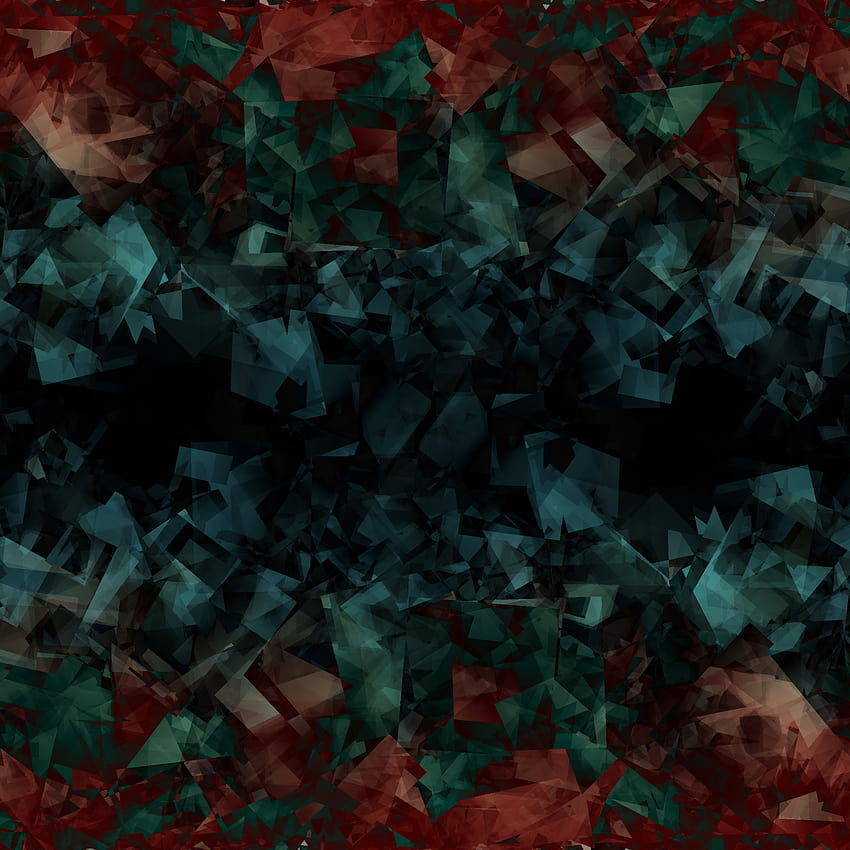 2048x2048 Blue Crystals Dark Green Red Ipad Air , Backgrounds, and HD ...