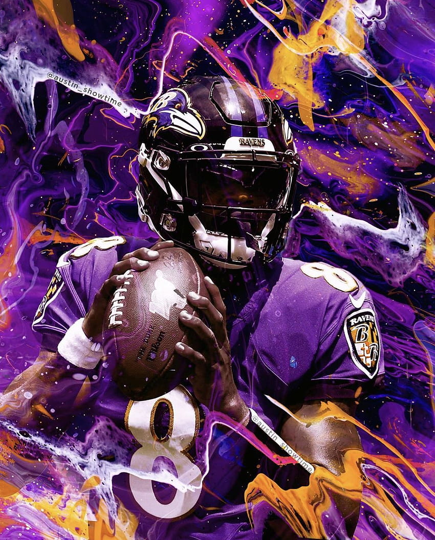 Lamar Jackson quarterback Baltimore Ravens american football NFL Lamar  Demeatrice Jackson Jr HD wallpaper  Peakpx