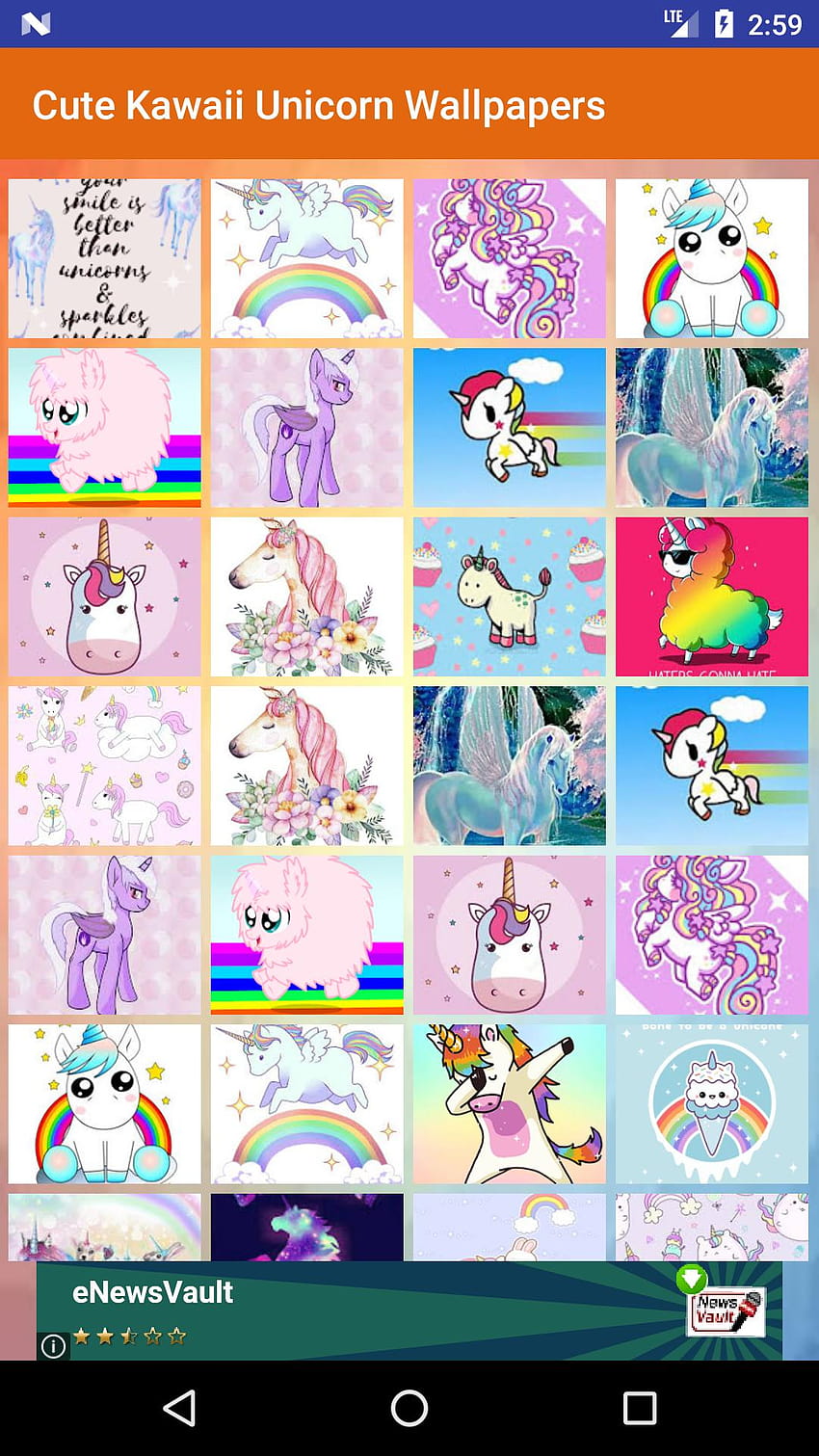 Cute Kawaii Unicorn for Android HD phone wallpaper | Pxfuel