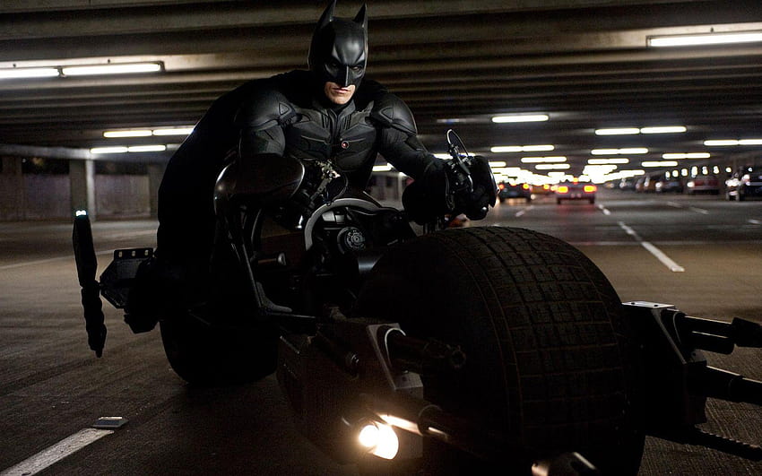 The Dark Knight Rises Batman-Fahrrad HD-Hintergrundbild