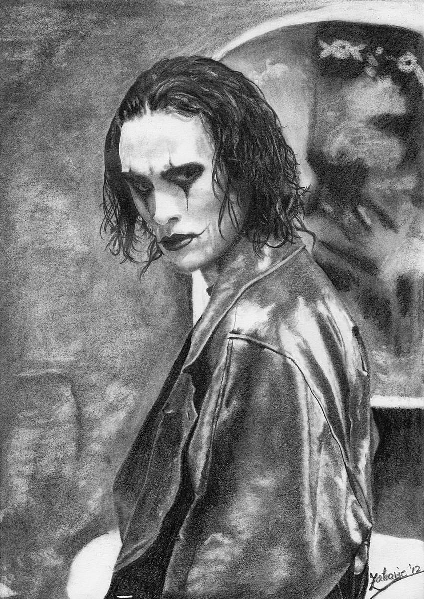 Brandon Lee Eric Draven The Crow by fishbone0102 [900x1269] for your , Mobile & Tablet HD電話の壁紙