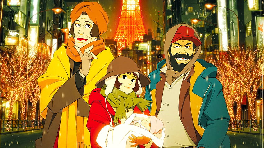 gallery for, tokyo godfathers HD wallpaper