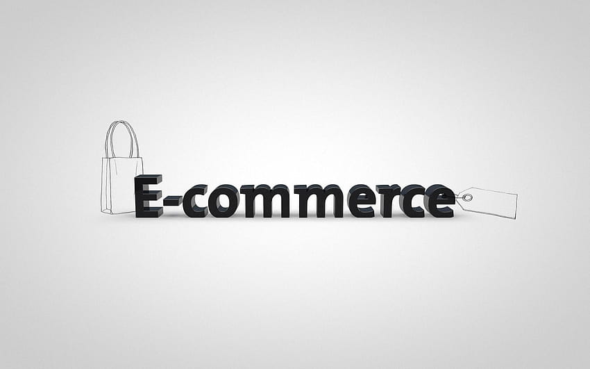 Ist eine 100%ige E-Commerce-Welt möglich?, E-Commerce HD-Hintergrundbild