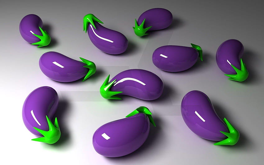 Eggplant 1, aubergines HD wallpaper