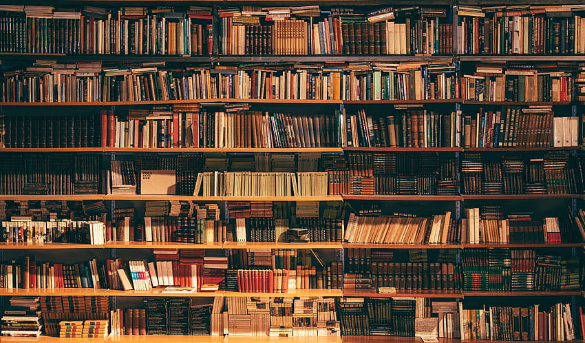 old books , Backgrounds, old library HD wallpaper