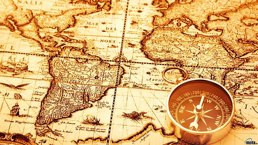 Vintage Maps posted by Zoey Mercado, magical treasure map HD wallpaper