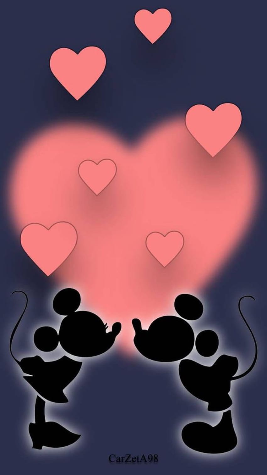 Romantic Mickey And Minnie Mouse Love, minnie mouse and mickey mouse HD  phone wallpaper | Pxfuel