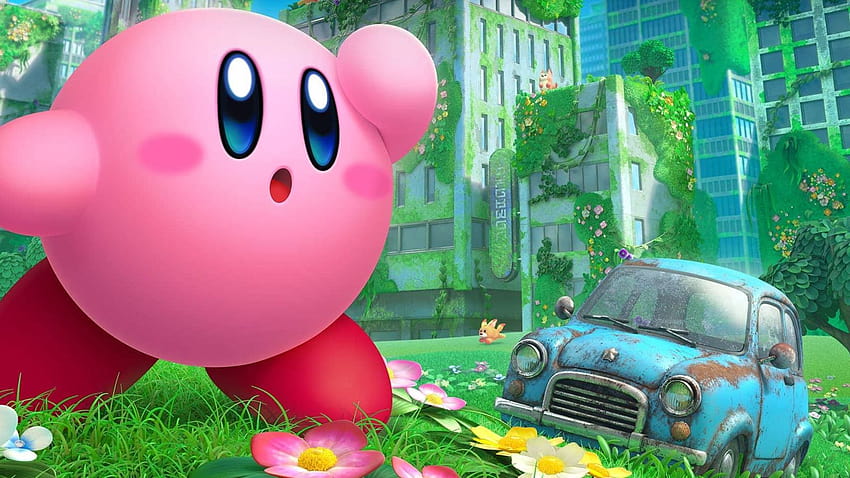 Kirby et la terre oubliée vous emmène dans une nouvelle aventure en mars Fond d'écran HD