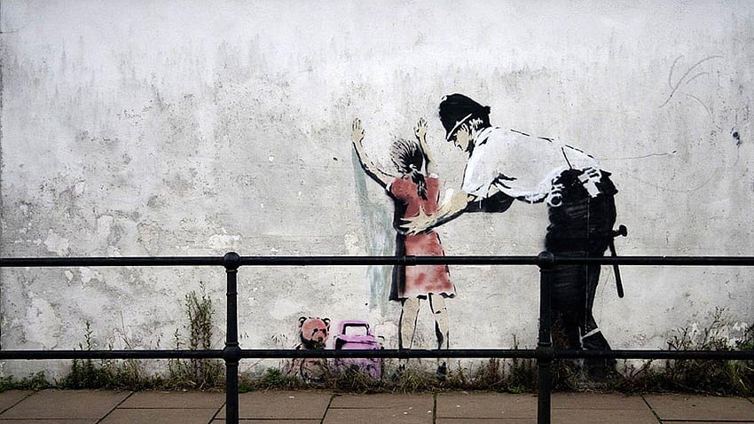 ScreenHeaven: Banksy 거리 예술 및 모바일 배경, banksy 모바일 HD 월페이퍼
