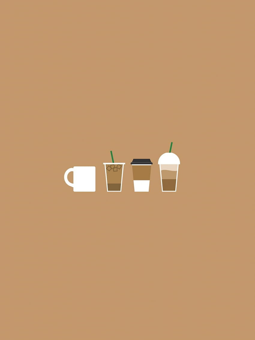Coffee Illustration Aesthetic Minimalist [2560x1600] for your , Mobile & Tablet, winter coffee aesthetic HD phone wallpaper